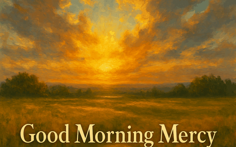 Jason Crabb “Good Morning Mercy” – Melodies Of Mercy
