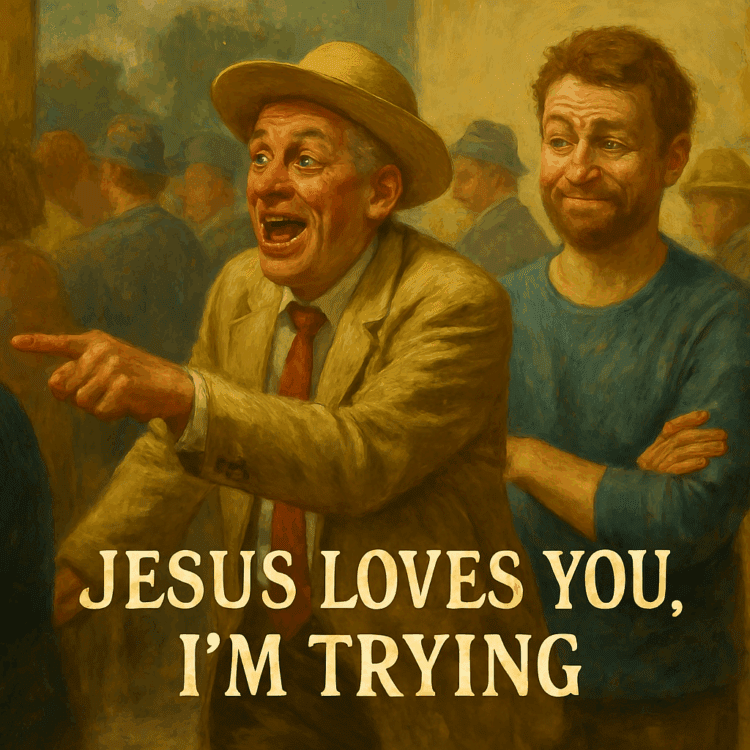 Jason Gray "Jesus Loves You, I'm Trying - Share Worthy Song on Good Christian Music.com