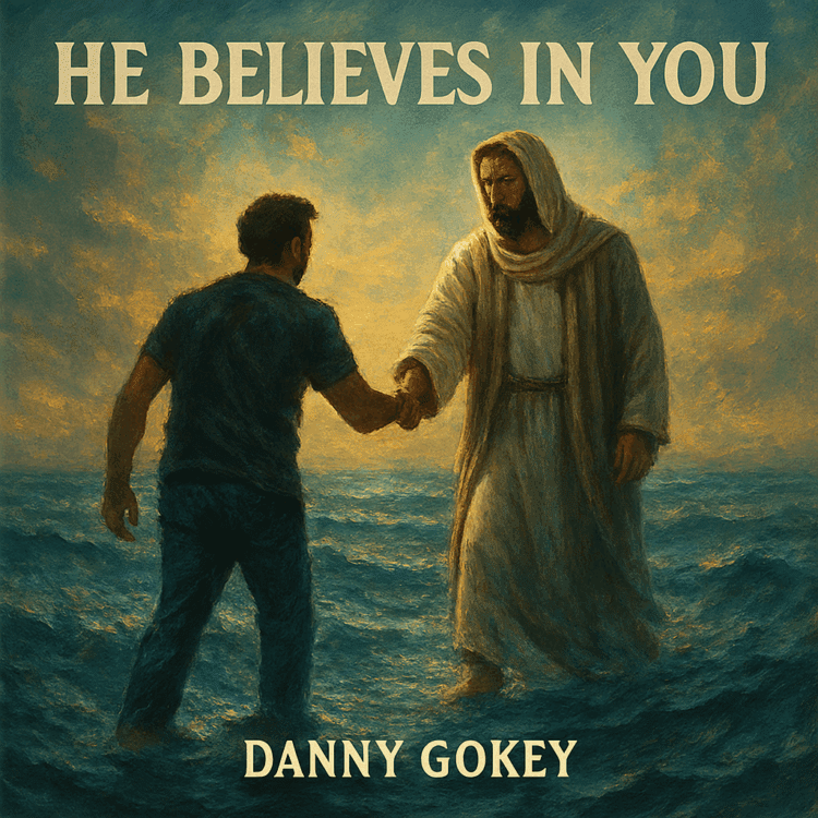 Visual Art by GoodChristianMusic.com for Danny Gokey "He Believes In You" Melodies of Mercy Feature