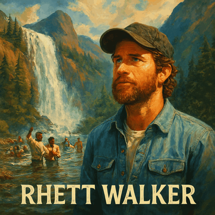 Visual Art By GoodChristianMusic.com for Rhett Walker Fan Page Feature
