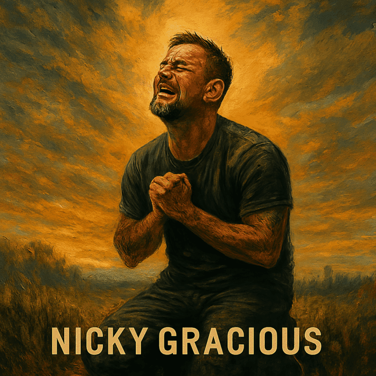 Visual Art by GoodChristianMusic.com for Nicky Gracious Up & Coming Christian Rap Artist