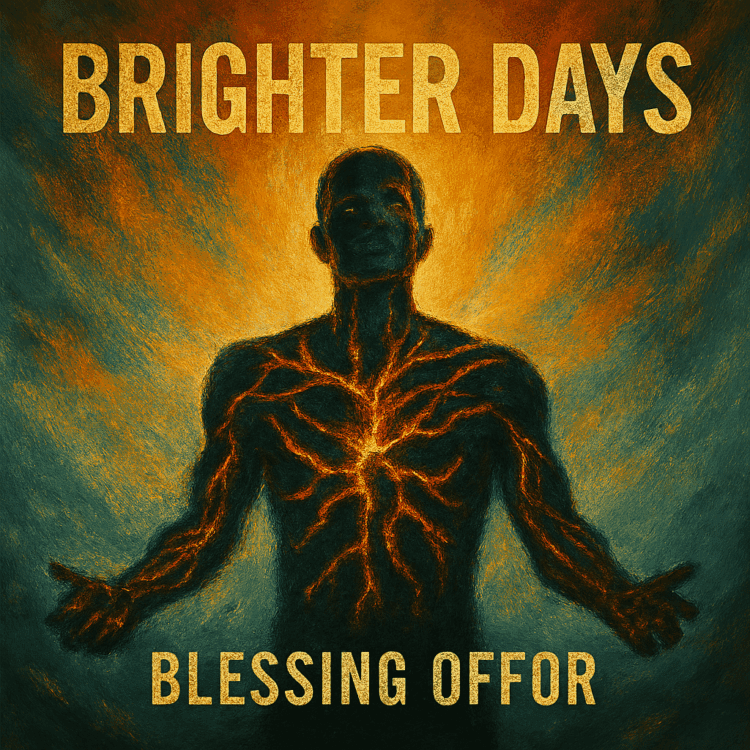 Visual Art by GoodChristianMusic.com for Blessing Offor Brighter Days Feature on the Site