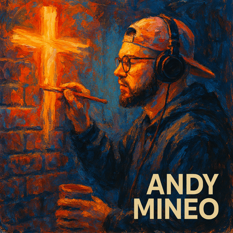 Visual Art by GoodChristianMusic.com for Andy Mineo Christian Rap Fan Page on the site