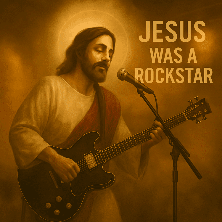 Visual Art by GoodChristianMusic.com for Scott Stapp Jesus was a rockstar feature on the site