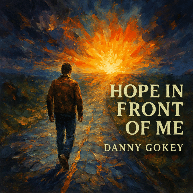 Visual Art by GoodChristianMusic.com for Danny Gokey Hope in front of me Feature on the site