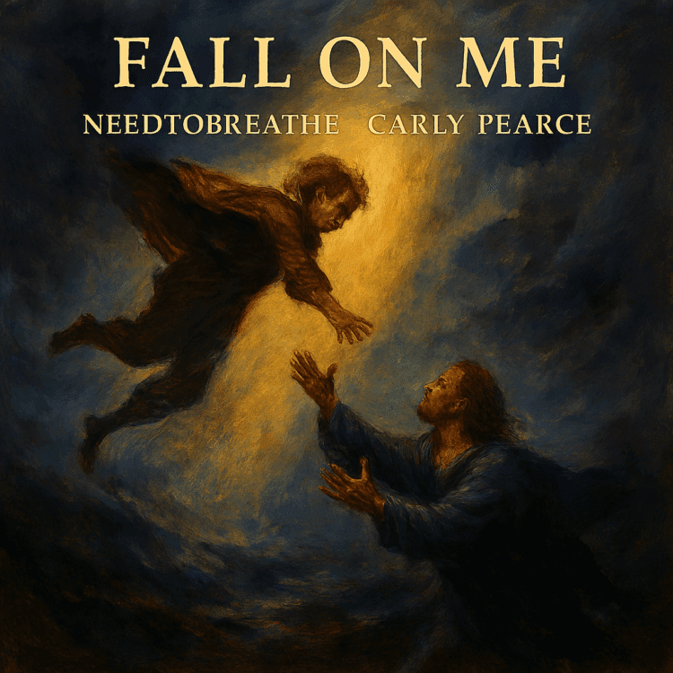 Visual Art by GoodChristianMusic.com for Fall on me by Needtobreathe Feature on site