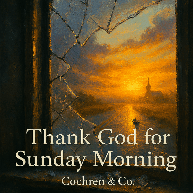 Visual Art by GoodChristianMusic.com for Cochren & Co. Thank God for Sunday Morning Feature