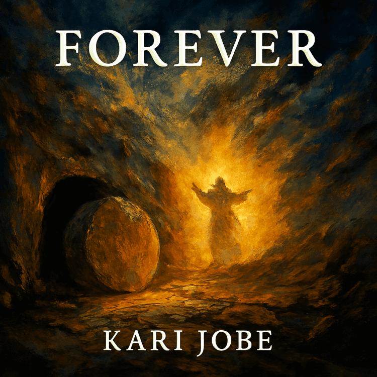 Visual Art by GoodChristianMusic.com for Forever by Kari Jobe Feature on the site