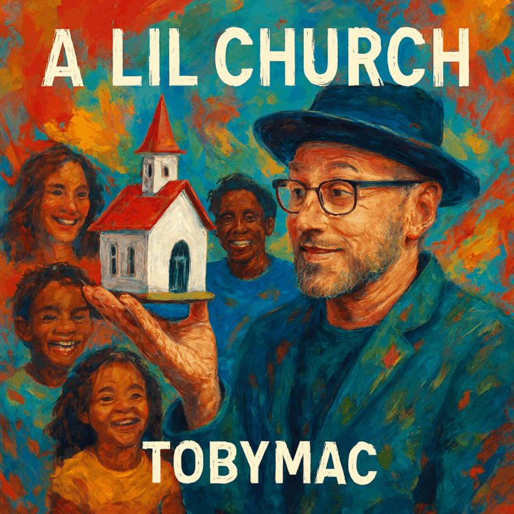Visual Art by GoodChristianMusic.com for TobyMac Song A Lil church Breakthrough Anthem