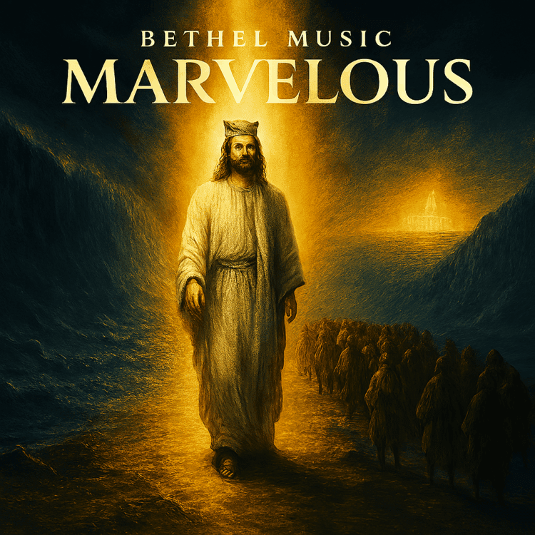 Visual Art by GoodChristianMusic.com for Bethel Music Marvelous new song alert feature