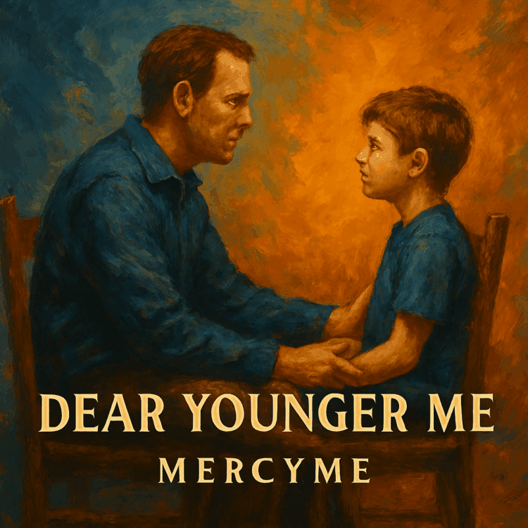 Visual Art by GoodChristianMusic.com for MercyMe Dear Younger Me Feature