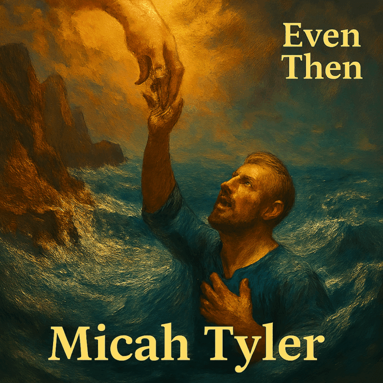 Visual Art by GoodChristianMusic.com for Micah Tyler Even Then Feature on site