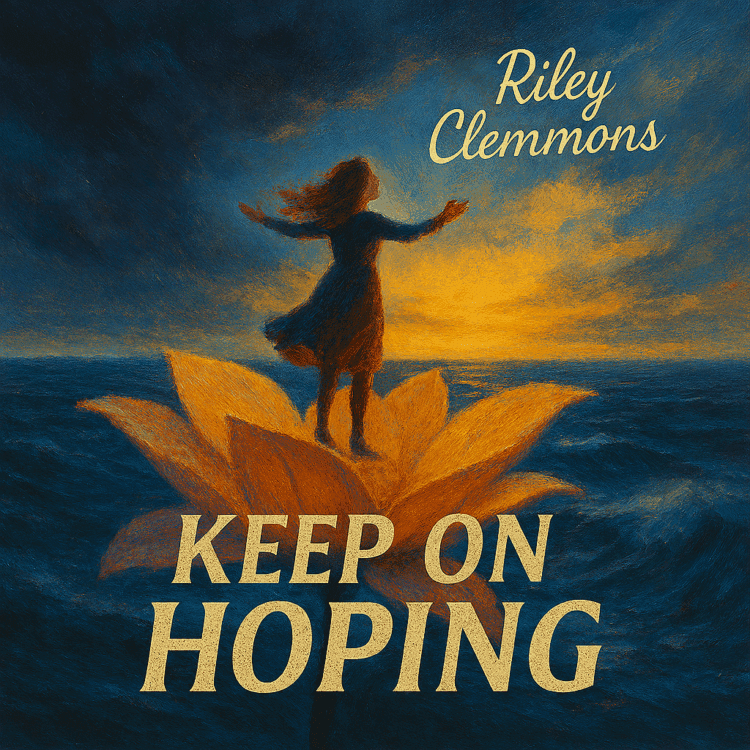 Visual Art by GoodChristianMusic.com for Keep on Hoping Riley Clemmons