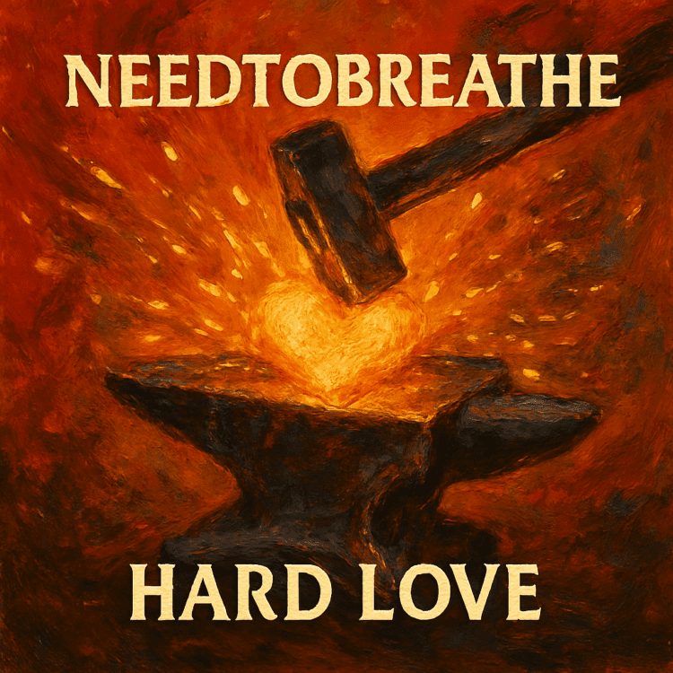 Visual Art by GoodChristianMusic.com for Needtobreathe Hard love