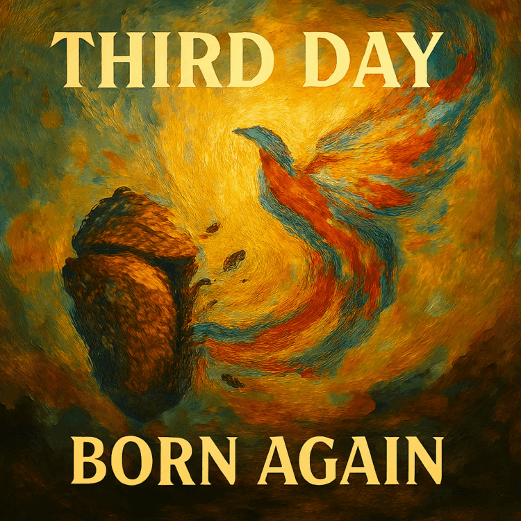 Visual Art by GoodChristianMusic.com for Born Again ThirdDay Feature