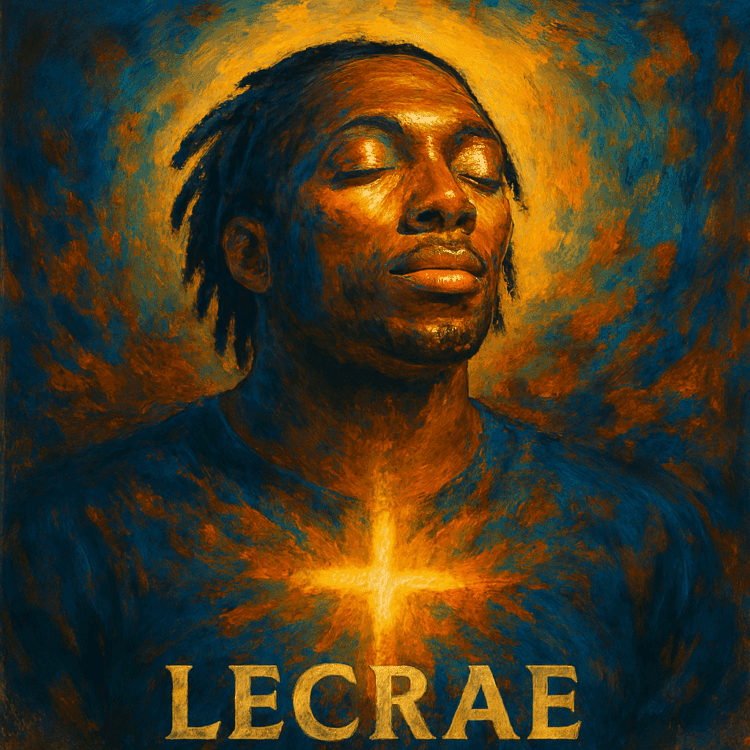 Visual Art by GoodChristianMusic.com for Lacrae Christian Rap Fan Page feature on the Site