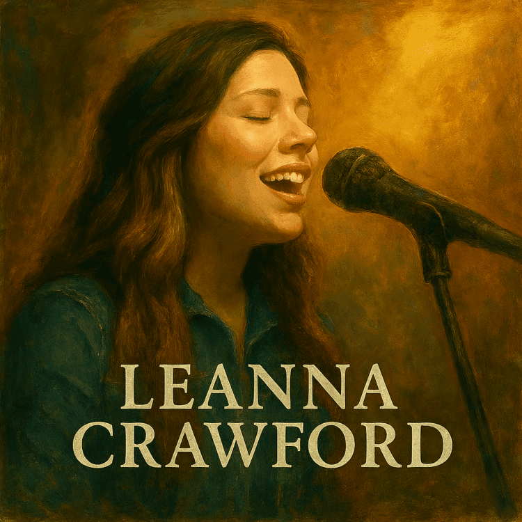 Visual Art by GoodChristianMusic.com for Leanna Crawford Fan Page on site