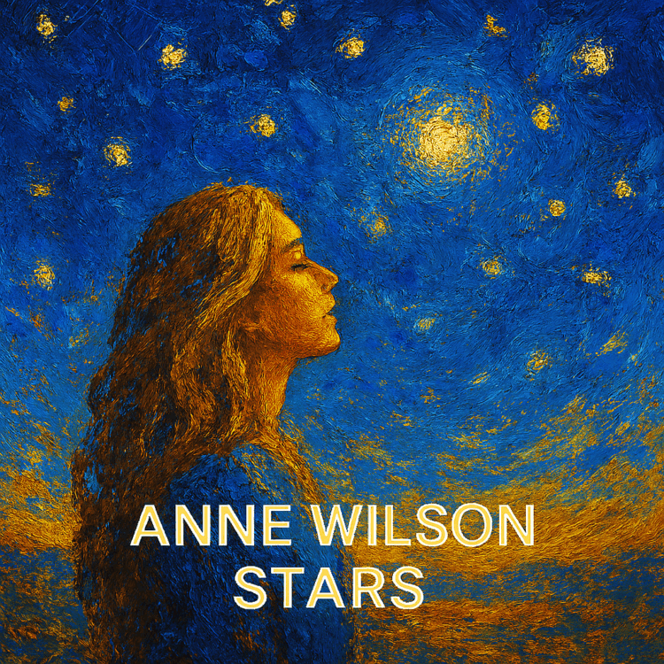 Visual Art by GoodChristianMusic.com for Anne Wilson New Song Alert Stars