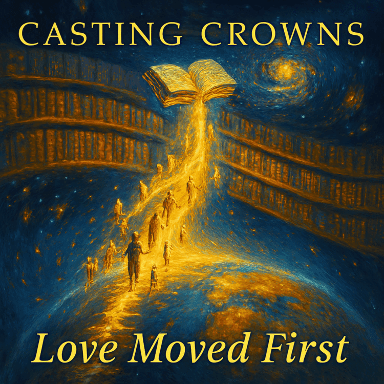 Visual Art for Casting Crowns by GoodChristianMusic.com for Loved Moved First.