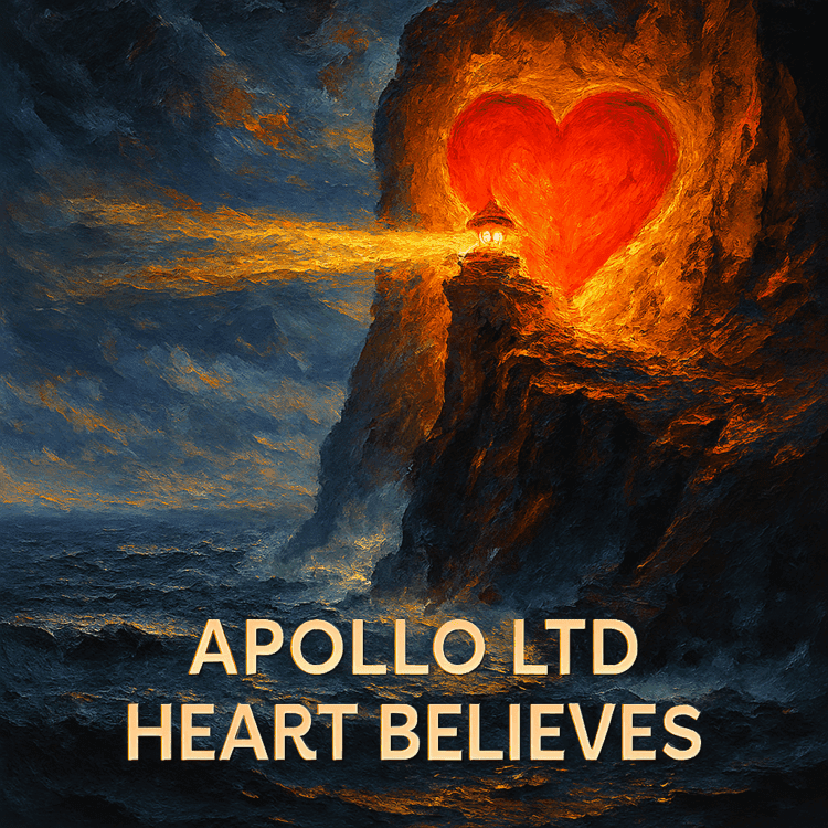 Visual Art by GoodChristianMusic.com for Heart Believes Apollo Ltd.