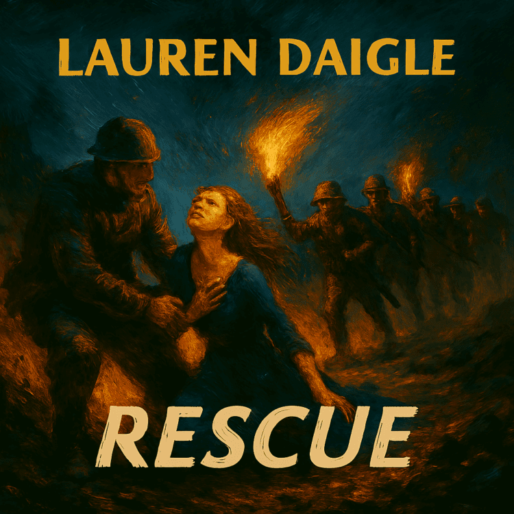 Visual Art for Lauren Daigle Rescue Feature by GoodChristianMusic.com