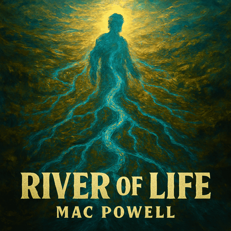 Visual Art by GoodChristianMusic.com for Mac Powell River of Life