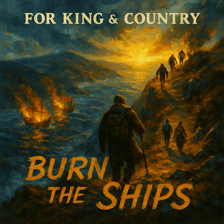 Visual Art for For King & Country Burn The Ships