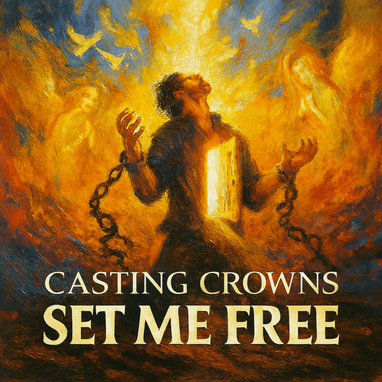 Visual Art for Casting Crowns Set Me Free
