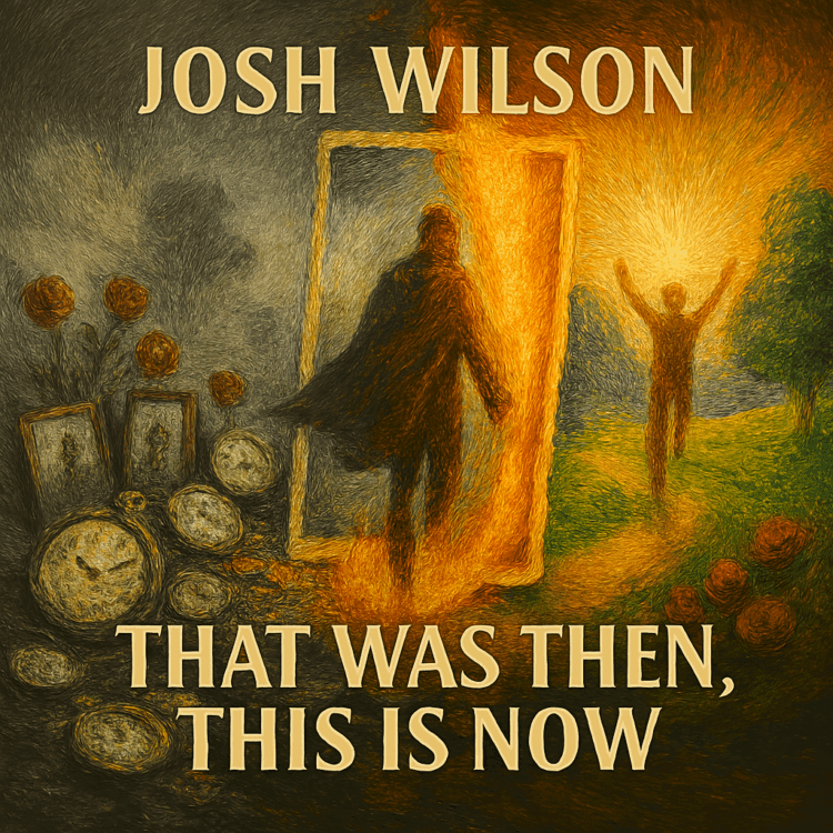 Visual Art by GoodChristianMusic.com for Josh Wilson That Was Then, This is Now.