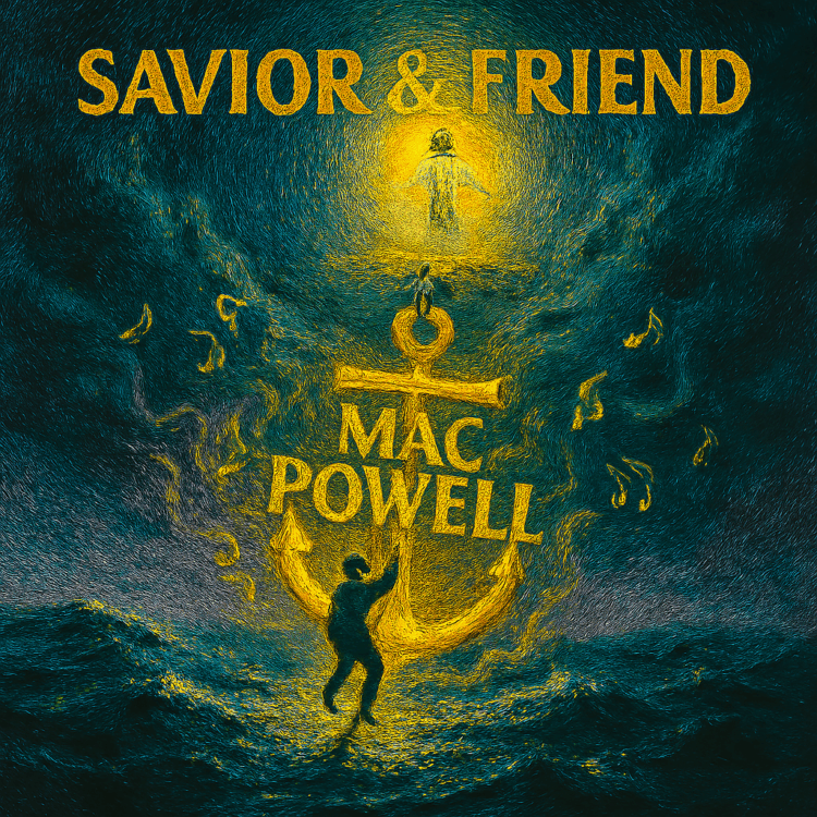 Savior & Friend Mac Powell Visual Art by GoodChristianMusic.com