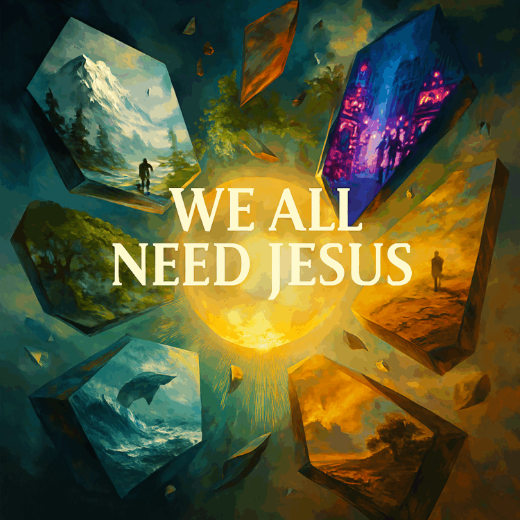 Visual Art for We All Need Jesus for Danny Gokey and Koryn Hawthrone