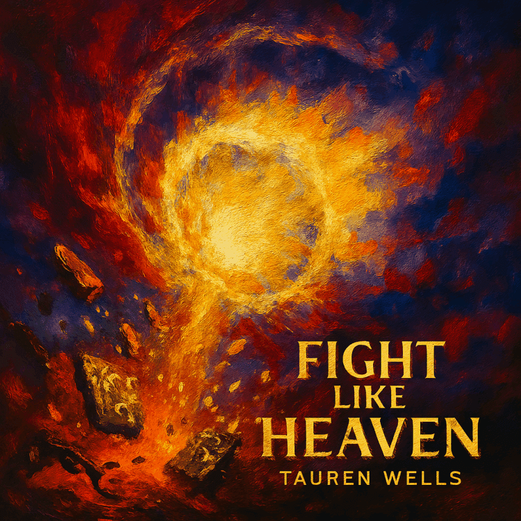 Tauren Wells Visual Art for Fights Like Heaven