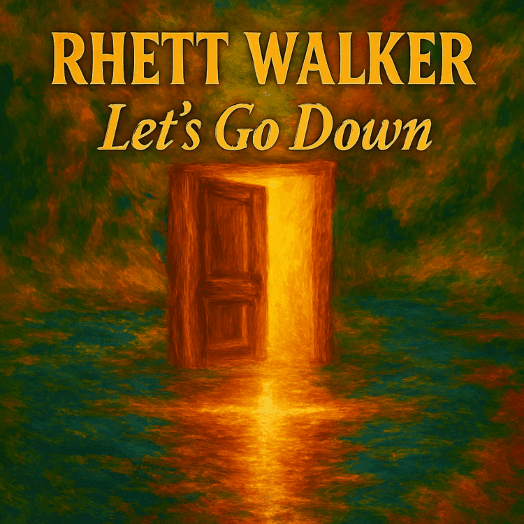Visaul Art by GoodChristianMusic.com for Rhett Walker Lets Go Down Feature