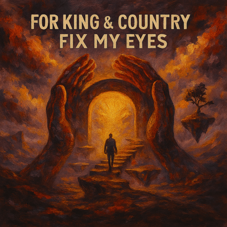 Visual Art for Fix My Eyes for King & Country by GoodChristianMusic.com
