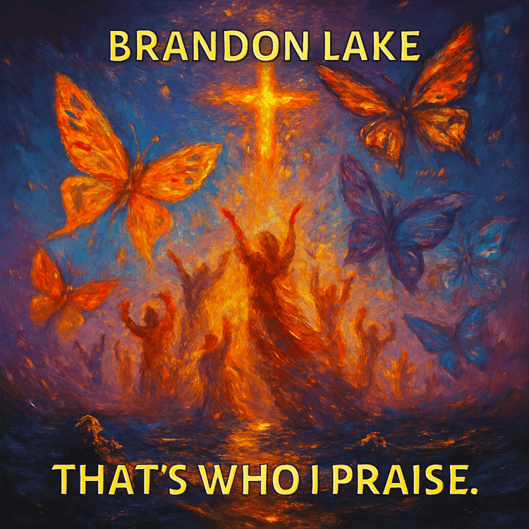 Visual Art for Brandon Lake "Thats Who I Praise" by GoodChristianMusic