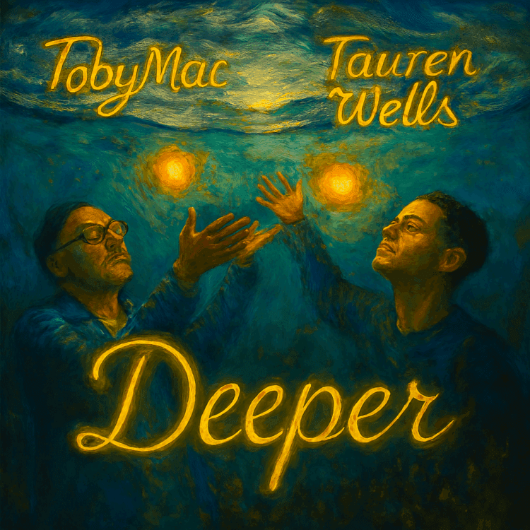 Visual Art for TobyMac Tauren Wells Deeper on GoodChristianMusic.com
