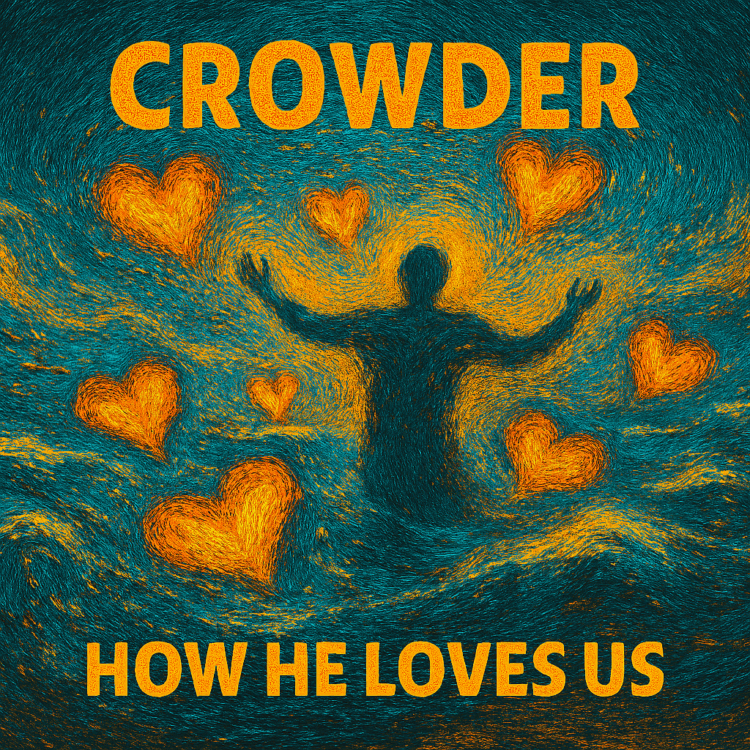 Visual Art Crowder How He Loves Us by GoodChristianMusic.com