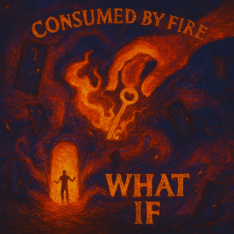 Visual Art by GoodChristianMusic.com for What if Consumed by Fire