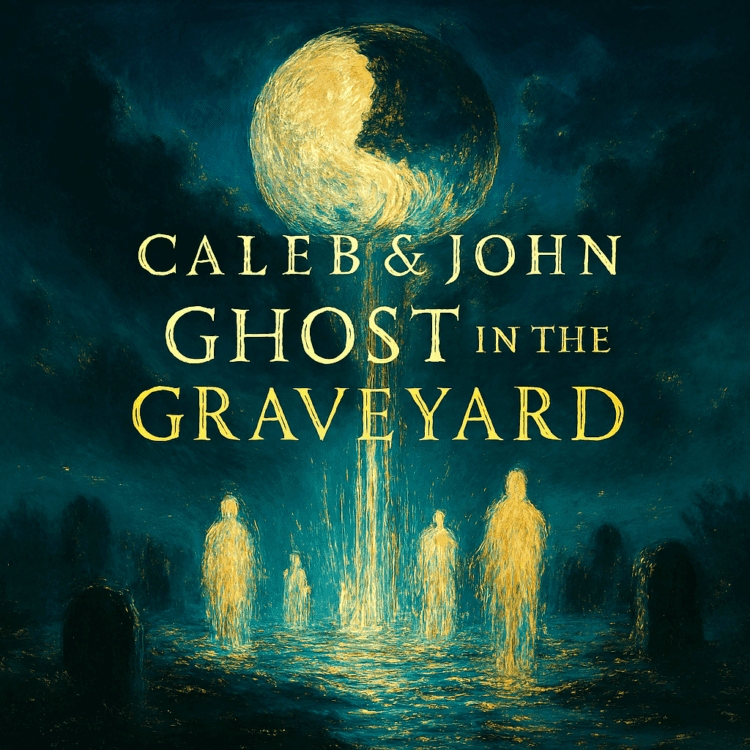 Caleb and John visual art for Ghost in the Graveyard on GoodChristianMusic.com