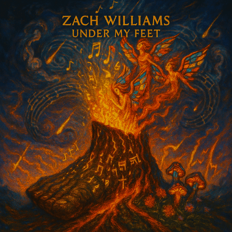Visual Art Zach Williams Under Feet by GoodChristianMusic.com