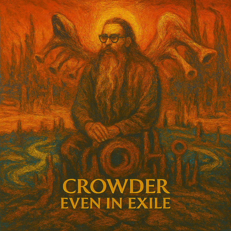Crowder Visual Art for GoodChristianMusic.com for Even In Exile