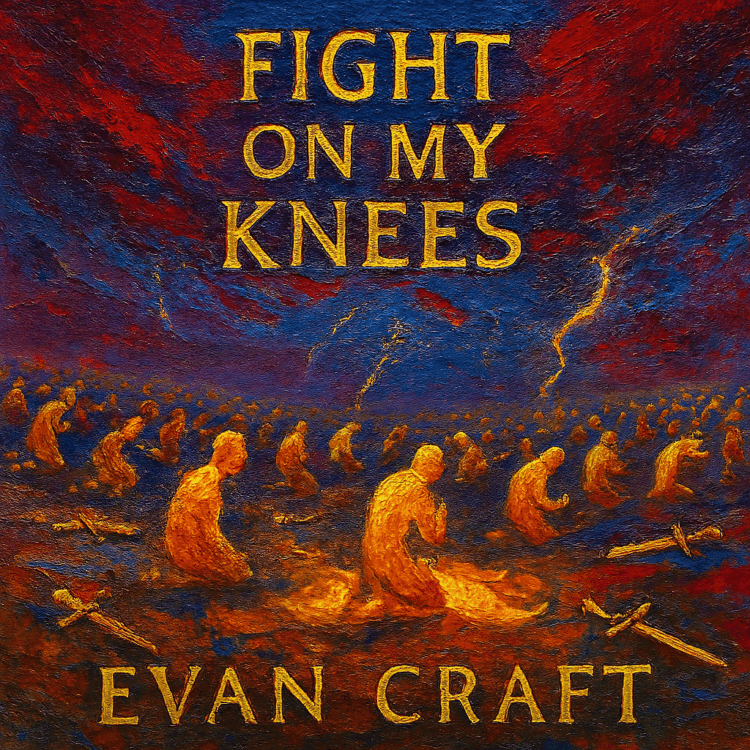 Evan Craft Fight ON My Knees Visaul Art for goodchristianMusic.com