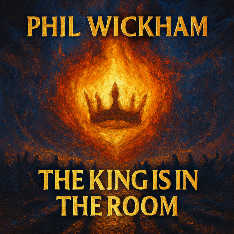 Phil Wickham "The King Is In The Room, Visual Art for GoodChristianMusic.com