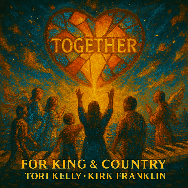 for King & Country Visual Art for together ft Tori Kelly and Kirk Franklin