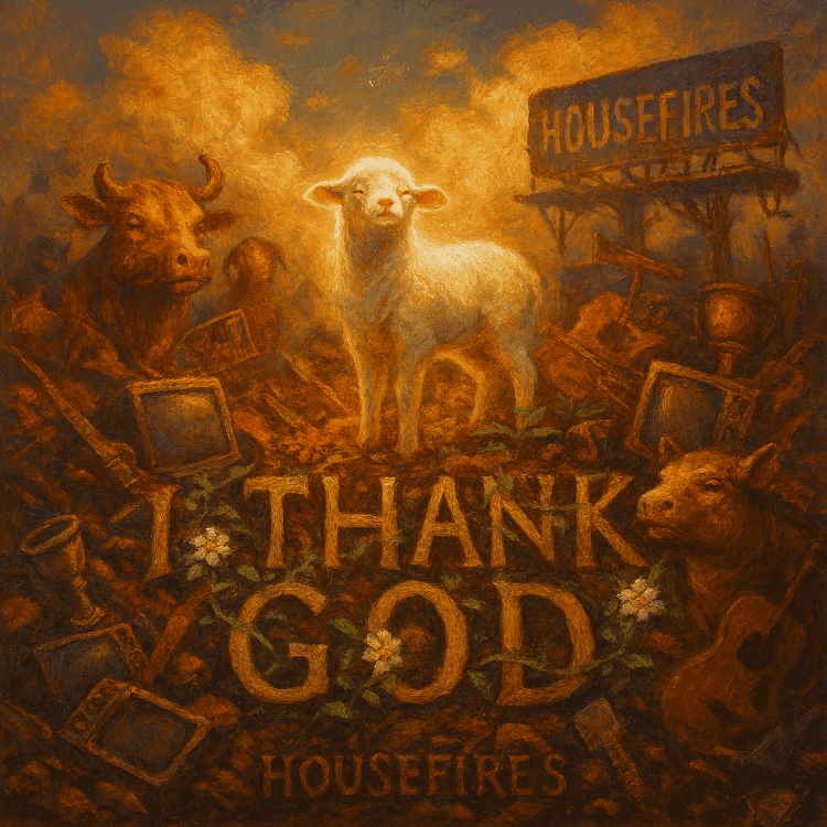 Housefires I thank God Visual Art for GoodChristianMusic.com