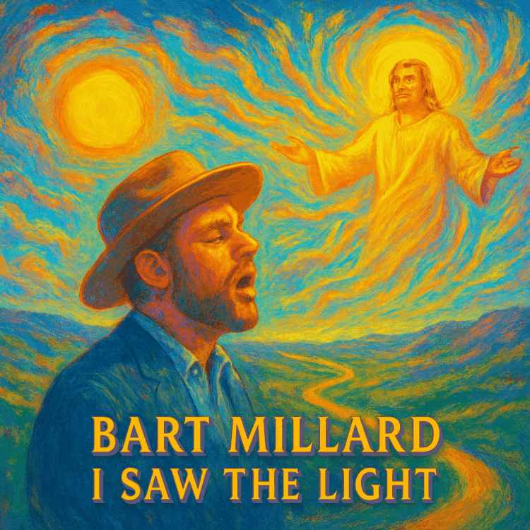 Bart Millard I saw the light visual art on GoodChristianMusic.com