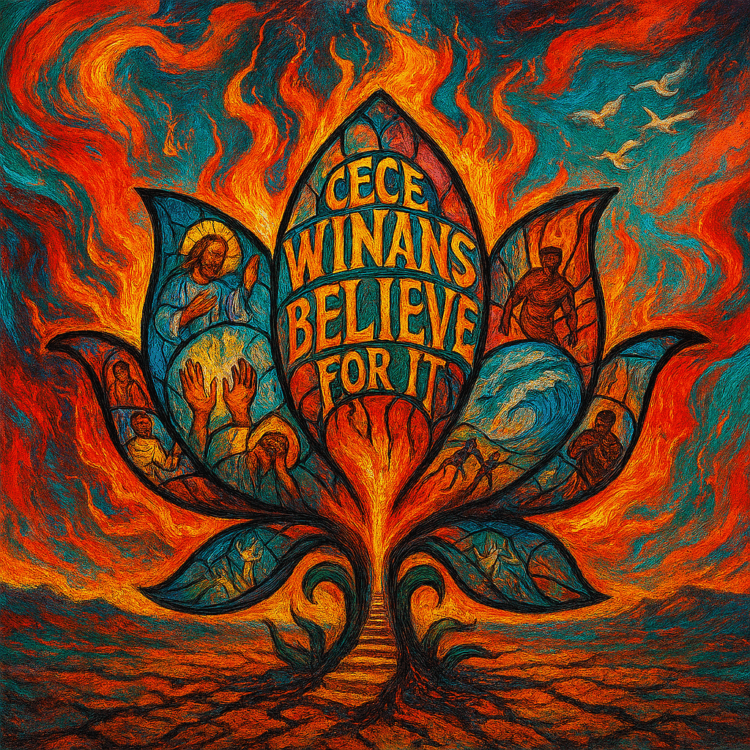 CeCe Winans Believe For It Visual Art for GoodChristianMusic.com