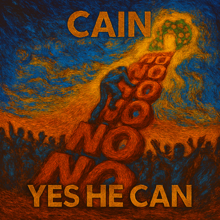 Cain Yes He Can Visual Art for GoodChristianMusic.com