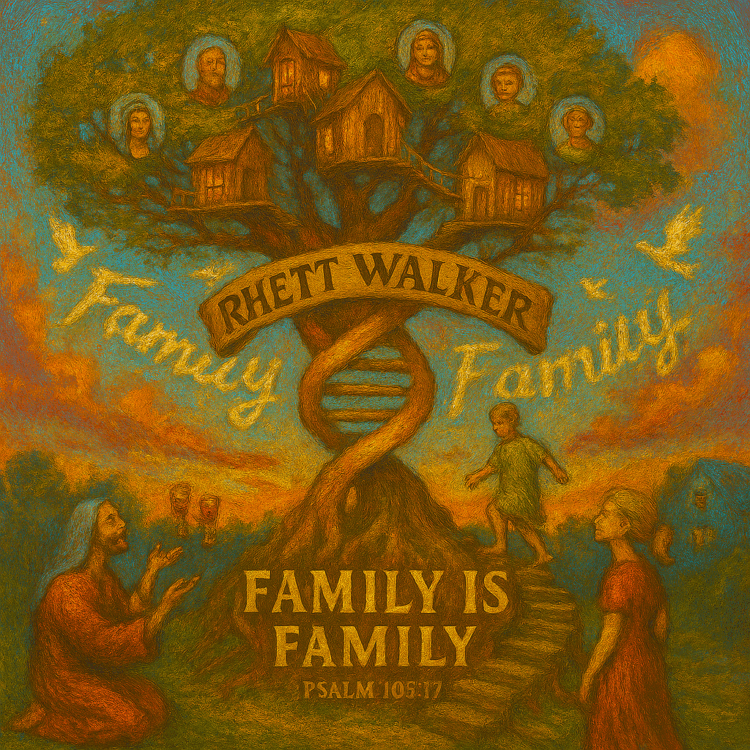 Rhett Walker Family is Family Visual Art on GoodChristianMusic.com