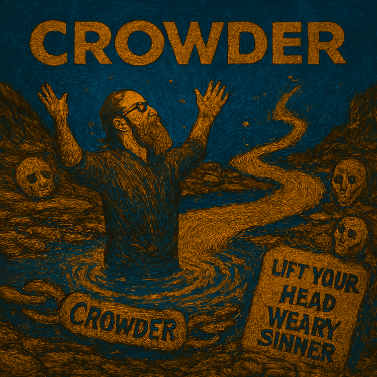Crowder Visual Art for Lift Your Weary Head Sinner on GoodChristianMusic.com